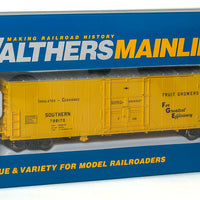 50' FGE Insulated Boxcar - Ready to Run -- Southern Railway #798170 (FGE Scheme; yellow, silver)