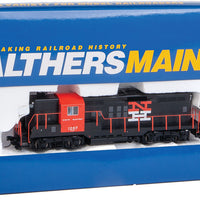 EMD GP9 Phase II with High Hood - ESU(R) Sound and DCC -- New Haven #1207 (black, orange, white)