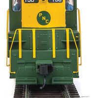 EMD GP9 Phase II with High Hood - ESU(R) Sound and DCC -- Precision National #136 (green, yellow)