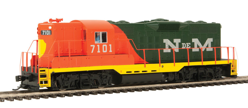 EMD GP9 Phase II with High Hood - ESU(R) Sound and DCC -- National Railways of Mexico NdeM #7101-1