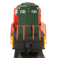 EMD GP9 Phase II with High Hood - ESU(R) Sound and DCC -- National Railways of Mexico NdeM #7101
