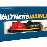EMD GP9 Phase II with High Hood - ESU(R) Sound and DCC -- National Railways of Mexico NdeM #7106