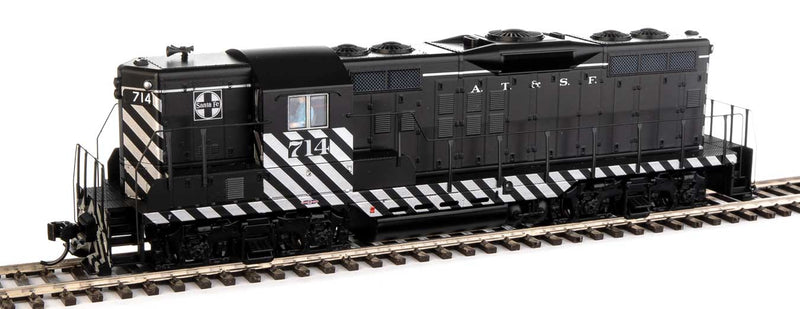 EMD GP9 Phase II with High Hood - ESU(R) Sound and DCC -- Santa Fe #714-1