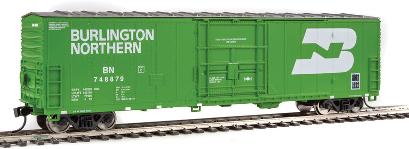 50' FGE Insulated Boxcar - Ready to Run -- Burlington Northern #748879-1