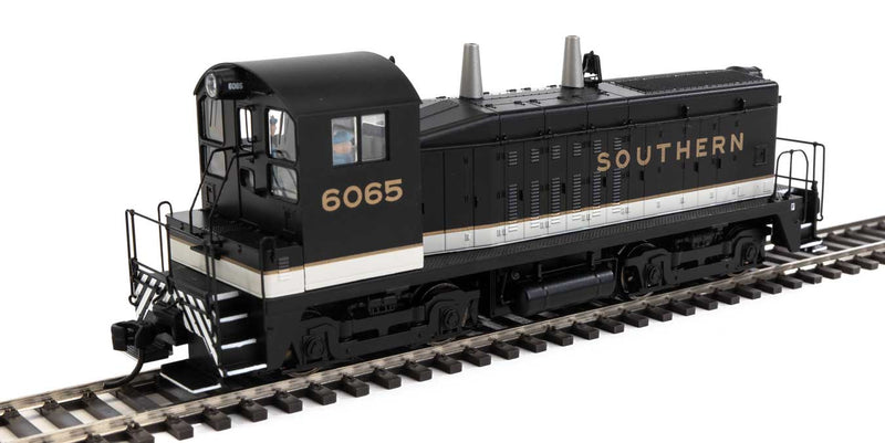 EMD SW7 - ESU Sound & DCC -- Southern Railway #6065 (Phase I; Tuxedo: black, white, dulux)-1