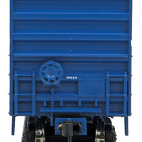 50' ACF Exterior Post Boxcar - Ready to Run -- Port Huron & Detroit #1003 (blue, white, red)