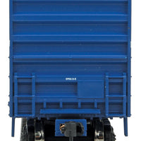 50' ACF Exterior Post Boxcar - Ready to Run -- Port Huron & Detroit #1003 (blue, white, red)