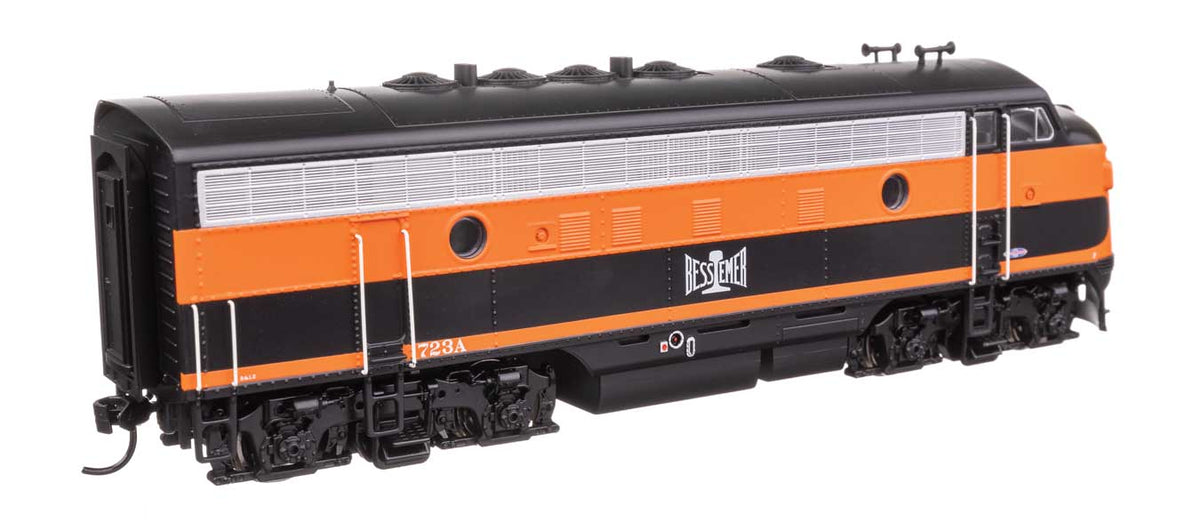 EMD F7 A - ESU Sound and DCC -- Bessemer & Lake Erie #723A-2