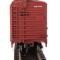40' ACF Welded Boxcar w/8' Youngstown Door - Ready to Run -- Western Maryland #4393