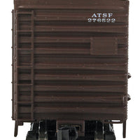 40' PS-1 Boxcar - Ready to Run -- Santa Fe #276522 (Boxcar Red; Ship & Travel, Large Circle/Cross Logo)