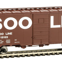 40' PS-1 Boxcar - Ready to Run -- Soo Line #15103 (Boxcar Red, Billboard Lettering)