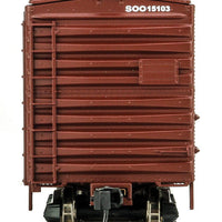 40' PS-1 Boxcar - Ready to Run -- Soo Line #15103 (Boxcar Red, Billboard Lettering)