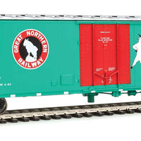 50' PC&F Insulated Boxcar - Ready to Run -- Great Northern #36888 (Jade Green; red Door, Standing Rocky Logo)