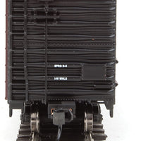 50' PC&F Insulated Boxcar - Ready to Run -- Milwaukee Road #2937 (Boxcar Red, black, white; LRD Door Markings)