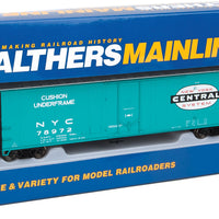50' PC&F Insulated Boxcar - Ready to Run -- New York Central #78972 (Jade Green, silver, black; Large Cigar Band Logo)