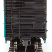 50' PC&F Insulated Boxcar - Ready to Run -- New York Central #78987 (Jade Green, silver, black; Large Cigar Band Logo)