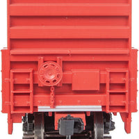 60' High Cube Plate F Boxcar - Ready to Run -- Canadian Pacific #218035 (red, white; Golden Beaver Logo)