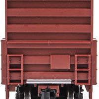 60' High Cube Plate F Boxcar - Ready to Run -- Kansas City Southern #759011 (brown, white; Yellow Conspicuity Markings)