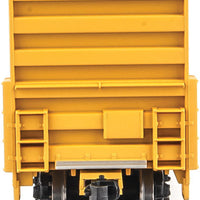 60' High Cube Plate F Boxcar - Ready to Run -- Trailer-Train TBOX #661318 (yellow, black, Red TTX Logo; Conspicuity Stripes