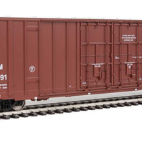 60' High-Cube Plate F Boxcar - Ready to Run -- Transportacion Ferroviaria de Mexico TFM #20091 (Boxcar Red, TFM Logo)