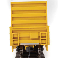 60' High-Cube Plate F Boxcar - Ready to Run -- TTX TBOX #661273 (yellow, black, Red TTX and Next Load Any Road Logos)