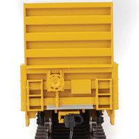 60' High-Cube Plate F Boxcar - Ready to Run -- TTX TBOX #662038 (yellow, black, Red TTX and Next Load Any Road Logos)