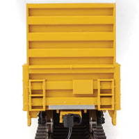 60' High-Cube Plate F Boxcar - Ready to Run -- TTX TBOX #662038 (yellow, black, Red TTX and Next Load Any Road Logos)