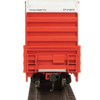 60' High-Cube Plate F Boxcar - Ready to Run -- Canadian Pacific #218076