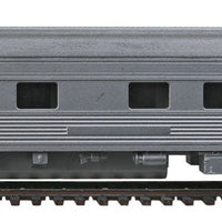 85' Budd 10-6 Sleeper - Ready to Run -- Painted, Unlettered (silver)