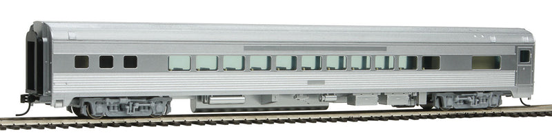 85' Budd Small-Window Coach - Ready to Run -- Painted, Unlettered (silver)-1