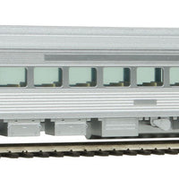 85' Budd Small-Window Coach - Ready to Run -- Painted, Unlettered (silver)