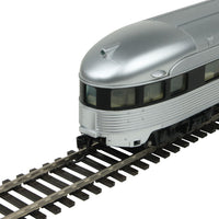 85' Budd Observation - Ready To Run -- Canadian National (silver, black; Noodle Logo)