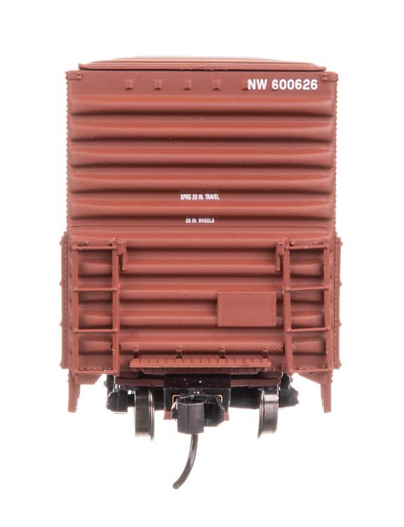 60' Pullman-Standard Double Door Auto Parts Boxcar - Ready to Run -- Norfolk & Western #600626-4