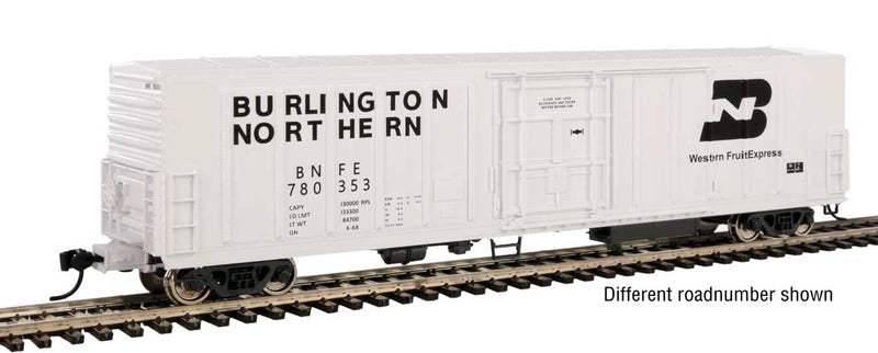 57' Mechanical Reefer - Ready to Run -- Burlington Northern BNFE #780398