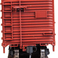 40' USRA Wood Boxcar - Ready To Run -- Chicago, Burlington & Quincy #120606 (Boxcar Red, "Everywhere West" Slogan