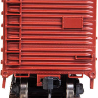 40' USRA Wood Boxcar - Ready To Run -- Chicago, Burlington & Quincy #120606 (Boxcar Red, "Everywhere West" Slogan