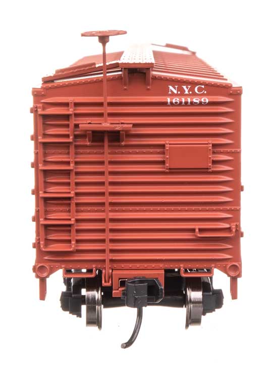 40' Double Sheathed Wood Boxcar - Ready to Run -- New York Central #161189-3