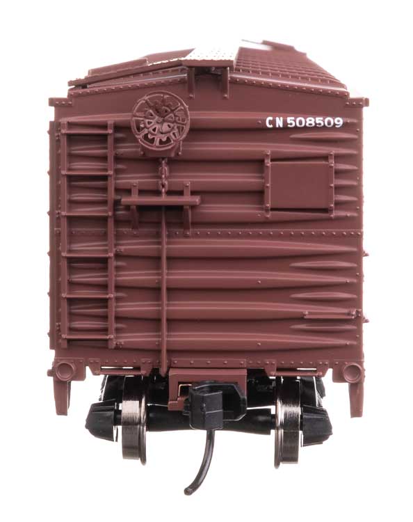 40' ARA Single Sheathed Boxcar with Dreadnaught Ends - Ready to Run -- Canadian National #508509-3