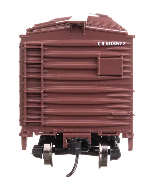 40' ARA Single Sheathed Boxcar with Dreadnaught Ends - Ready to Run -- Canadian National #508572-4