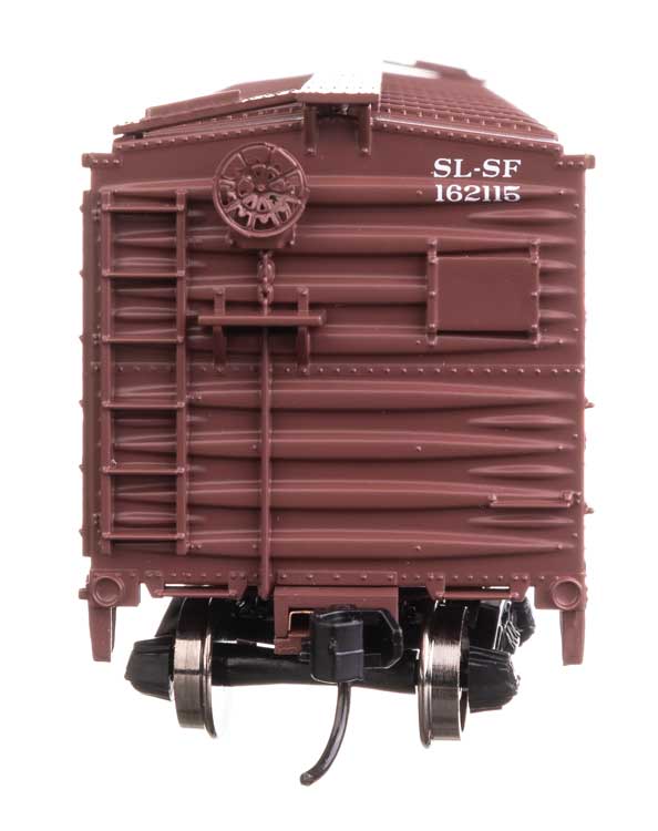 40' ARA Single Sheathed Boxcar with Dreadnaught Ends - Ready to Run -- St. Louis-San Francisco #162115-3