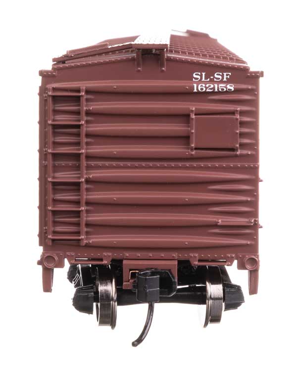40' ARA Single Sheathed Boxcar with Dreadnaught Ends - Ready to Run -- St. Louis-San Francisco #162158-4