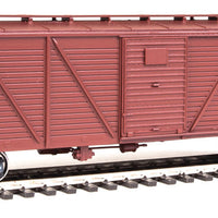 40' Single-Sheathed Composite ARA Boxcar with Murphy Ends - Ready To Run -- Milwaukee Road #715717 (Boxcar Red, Small White TMR Logo)