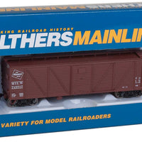 40' Single-Sheathed Composite ARA Boxcar with Murphy Ends - Ready To Run -- Milwaukee Road #715717 (Boxcar Red, Small White TMR Logo)