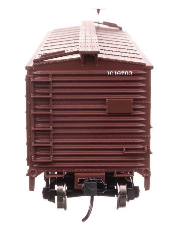 40' ARA Single Sheathed Boxcar - Ready to Run -- Illinois Central #16703-4