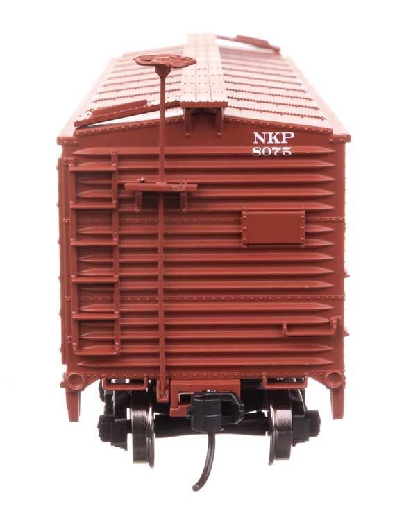 40' ARA Single Sheathed Boxcar - Ready to Run -- Nickle Plate Road #8075-3
