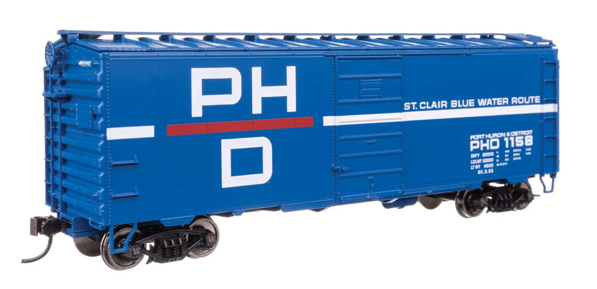 40' PS-1 Boxcar - Ready to Run -- Port Huron & Detroit #1158-1