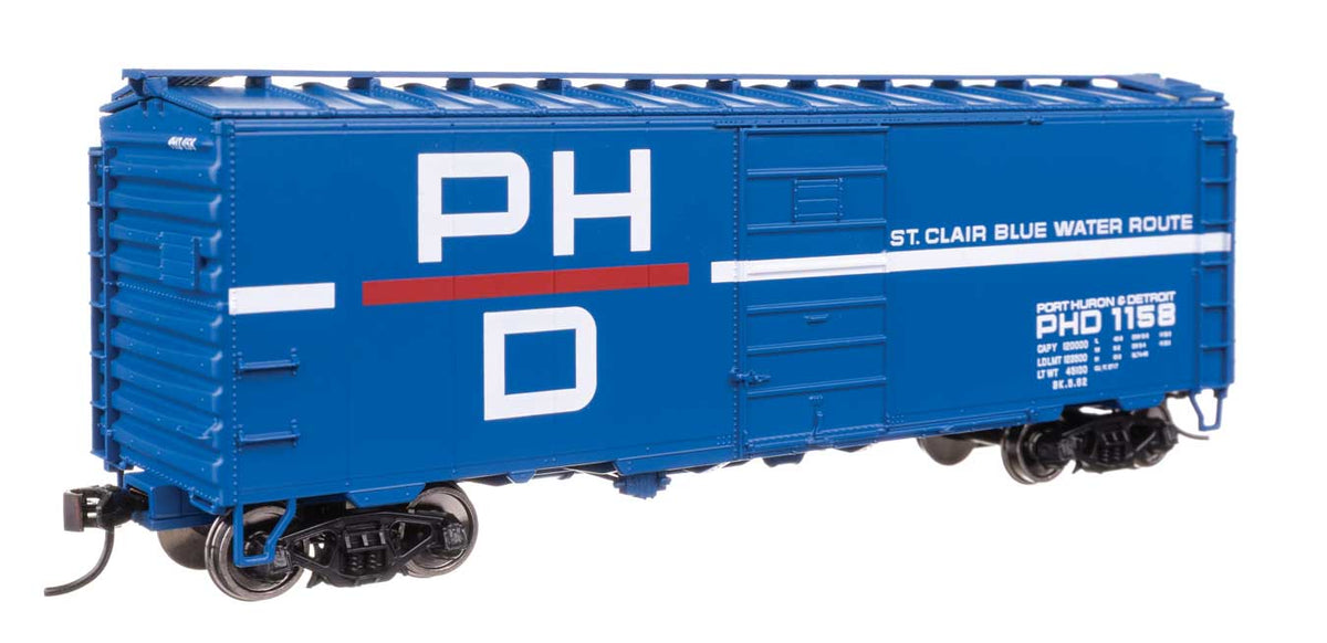 40' PS-1 Boxcar - Ready to Run -- Port Huron & Detroit #1158-2