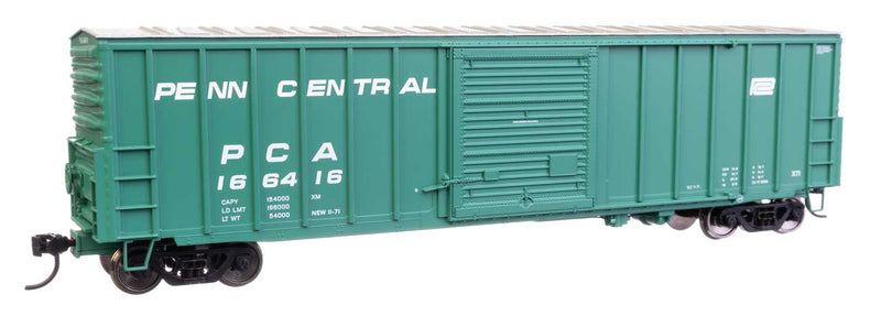 50' ACF Exterior Post Dreadnaught End Plate B Boxcar - Ready to Run -- Penn Central #166416-1