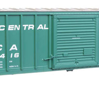 50' ACF Exterior Post Dreadnaught End Plate B Boxcar - Ready to Run -- Penn Central #166416