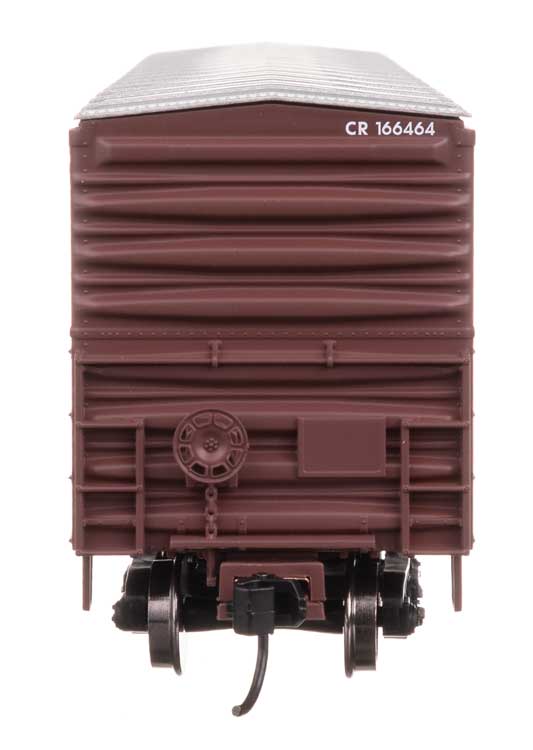 50' ACF Exterior Post Dreadnaught End Plate B Boxcar - Ready to Run -- Conrail #166464-3